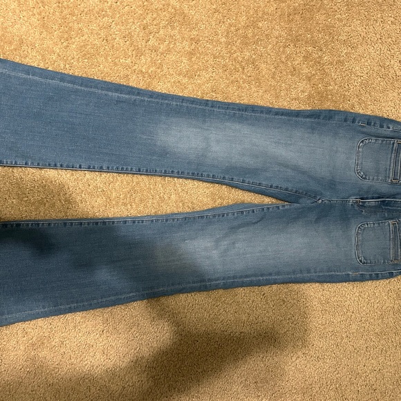 Loft slim flat jeans in medium wash - Picture 3 of 4